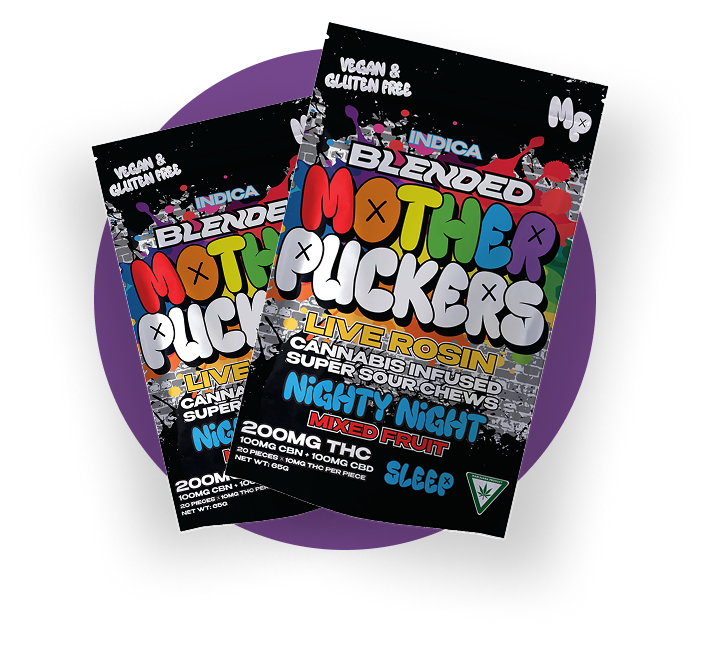 Nighty Night Mixed Fruit – Sleep Sour Gummies