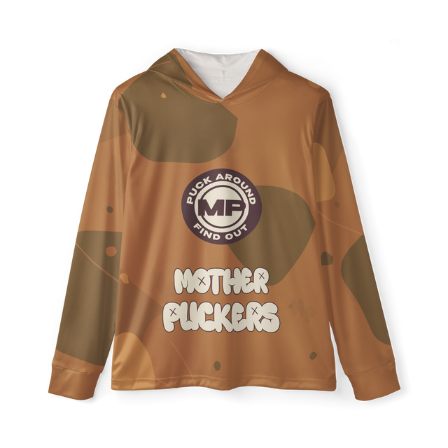 Tobacco Varsity Warmup Hoodie