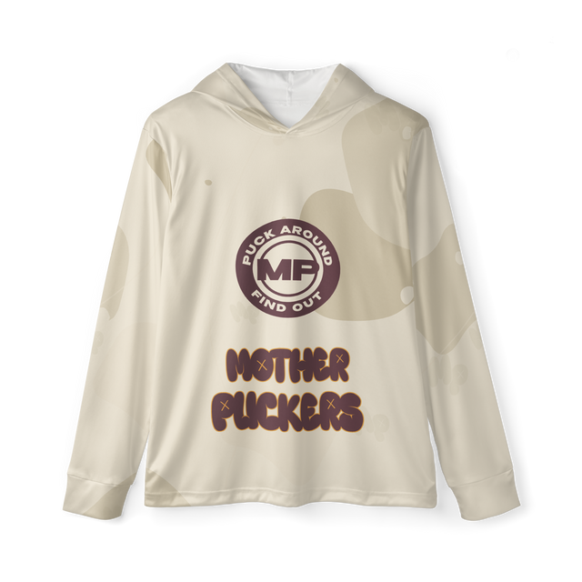 Cream Collegiate Warmup Hoodie