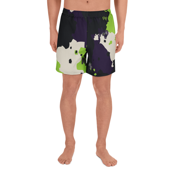 MP Splatter Camo Athletic Long Shorts
