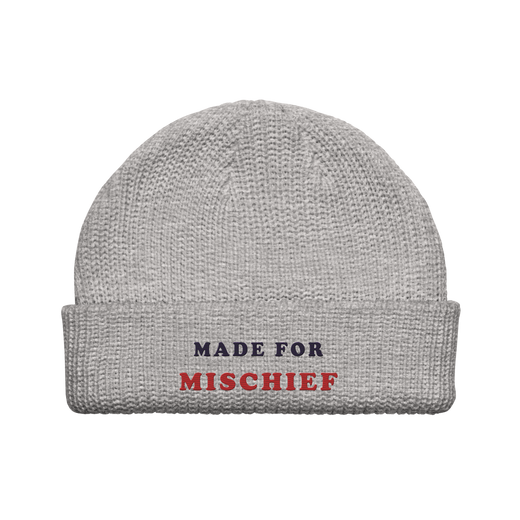 Made for Mischief Beanie, front