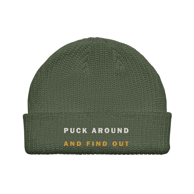 Puck Around and Find Out Beanie