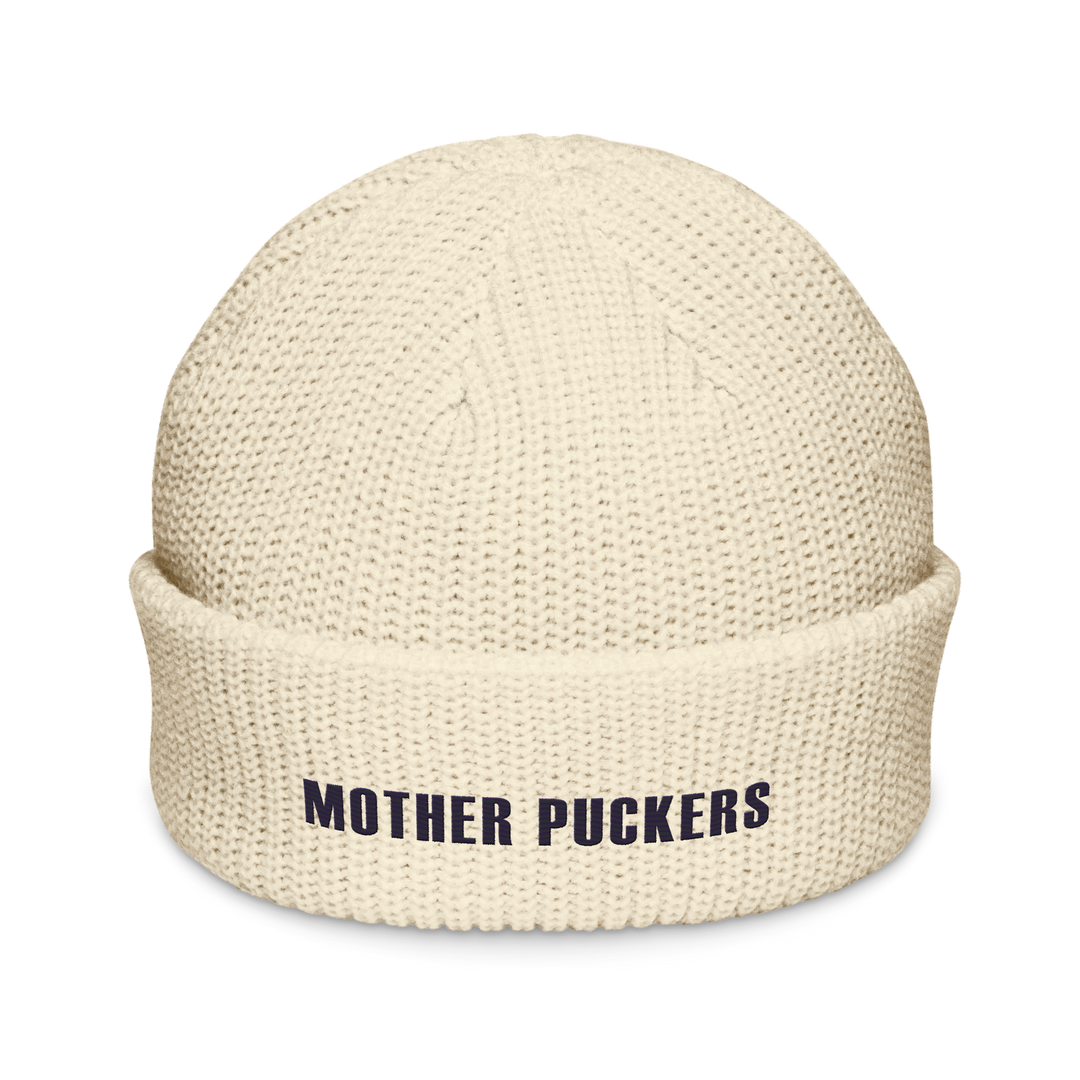 Wordmark Beanie, front view 4