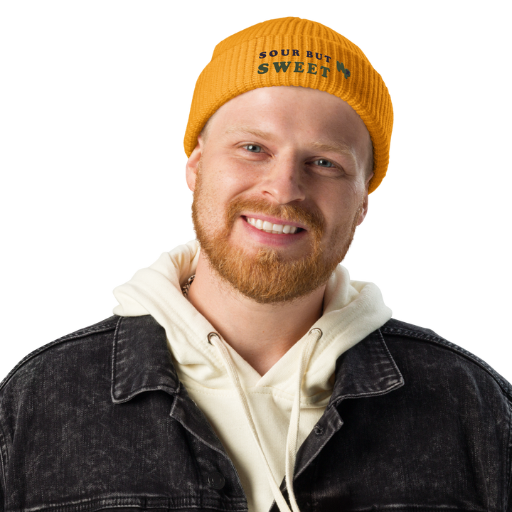 Sour But Sweet Beanie, front view 3