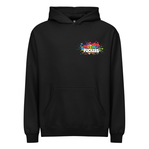 Don't Follow Rules Hoodie, Black, front