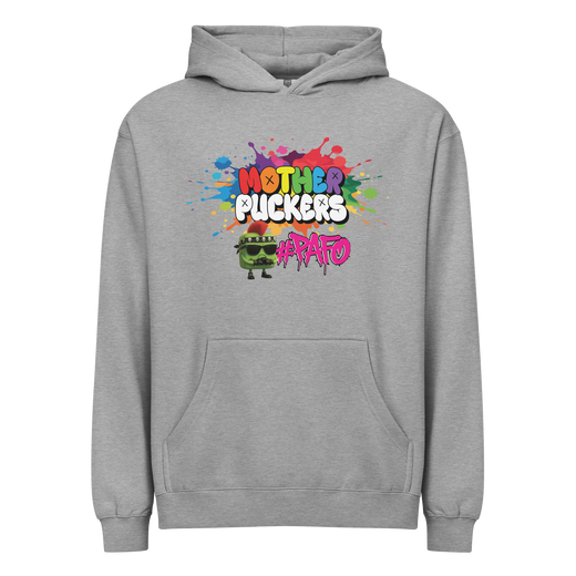 PAFO Graffiti Drop Hoodie, Carbon Grey, front
