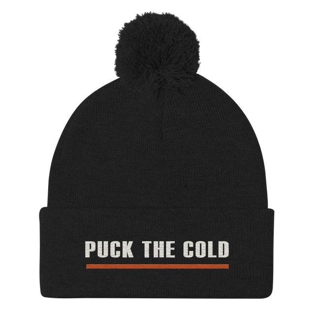 Puck the Cold Pom-Pom Beanie