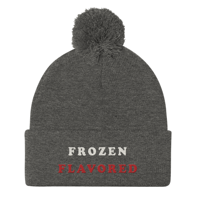 Frozen Flavored Pom-Pom Beanie