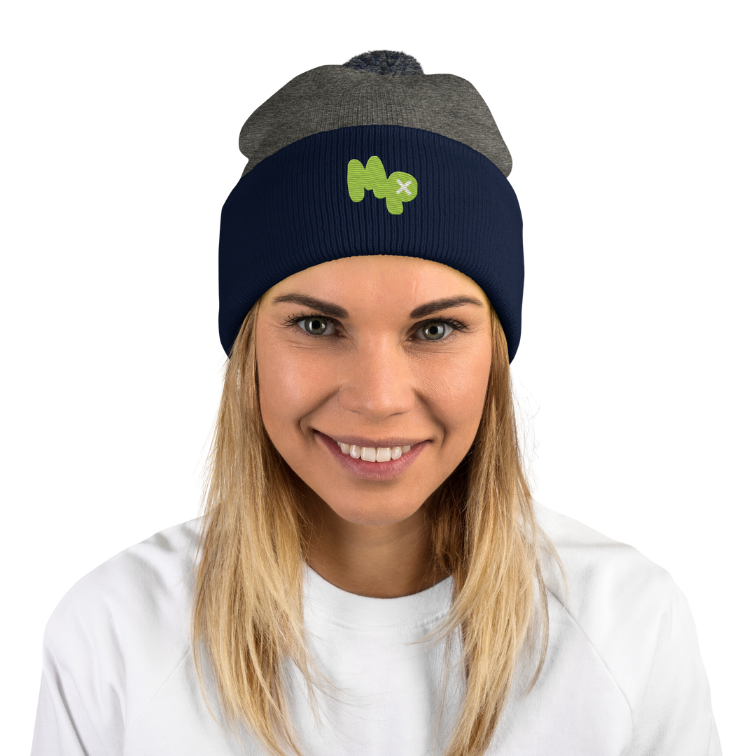 MP Oversized Pom-Pom Beanie, front view 5