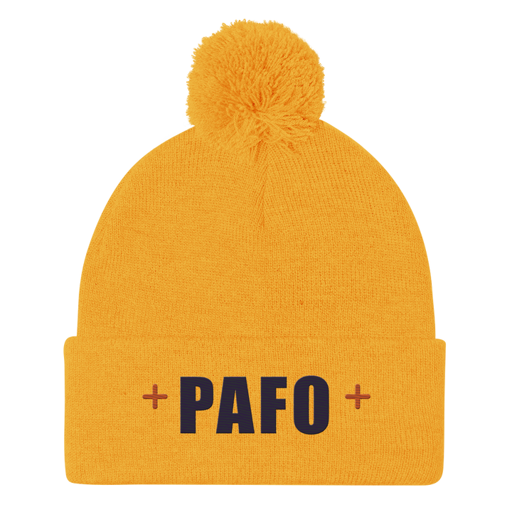 PAFO Frost Pom-Pom Beanie, front