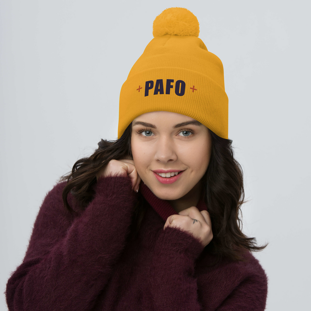 PAFO Frost Pom-Pom Beanie, front view 2