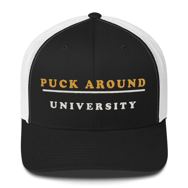 Puck Around University Trucker Cap