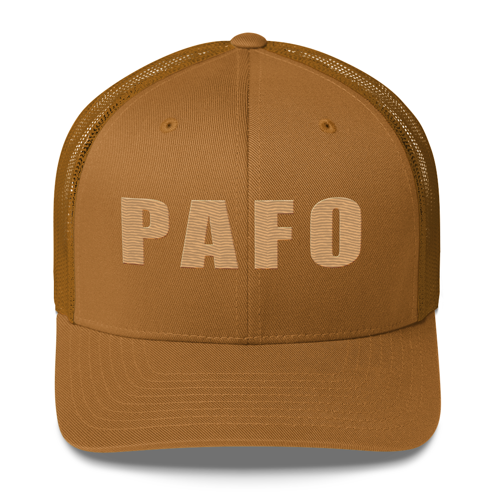 PAFO Trucker Cap, front