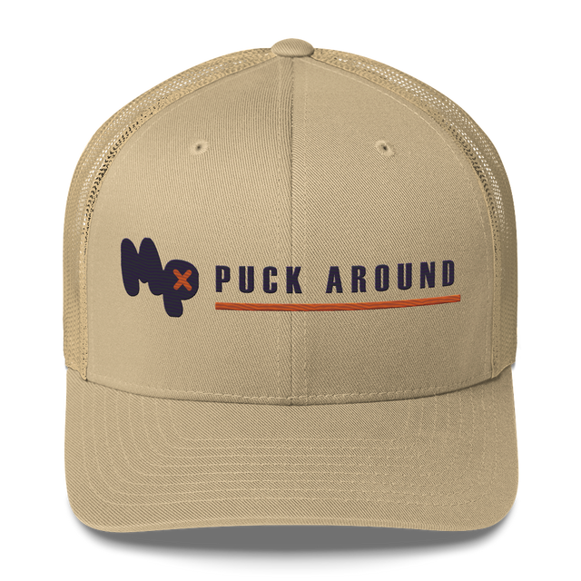 Puck Around Lockup Trucker Cap