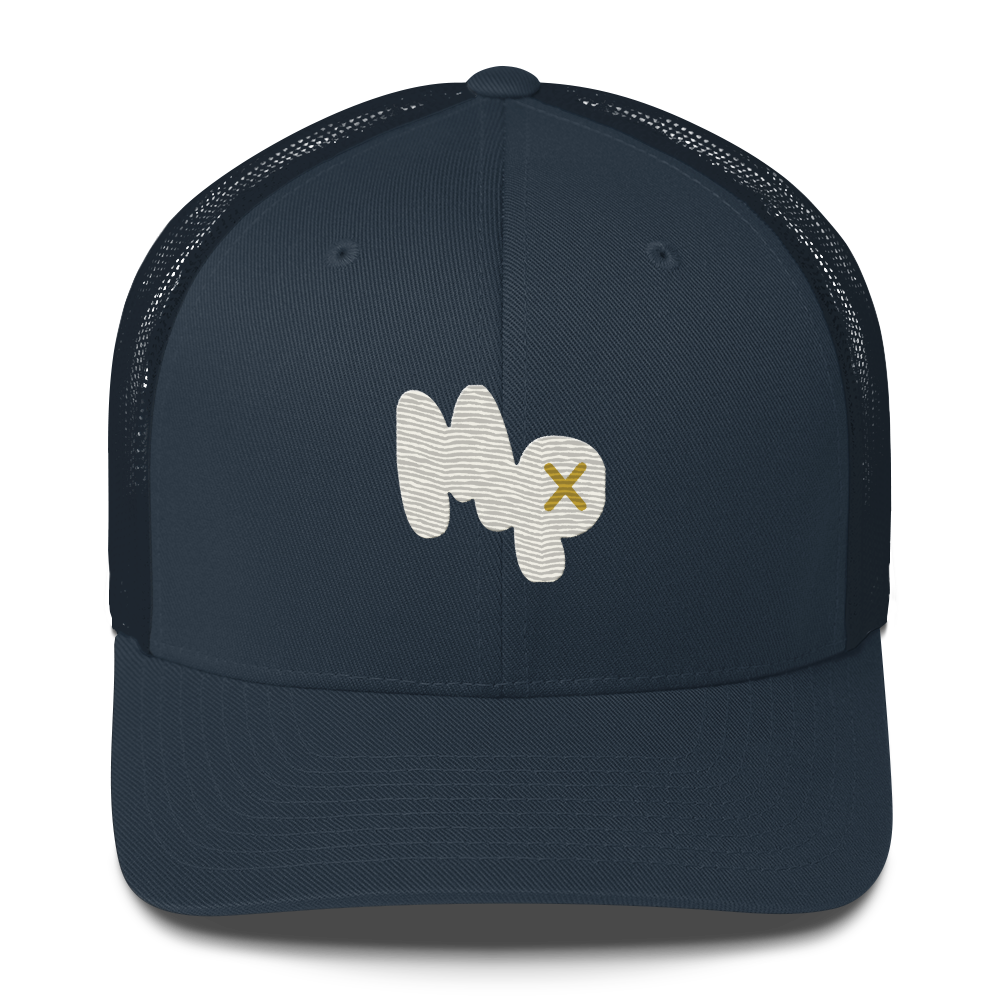 MP Monogram Trucker Cap, front