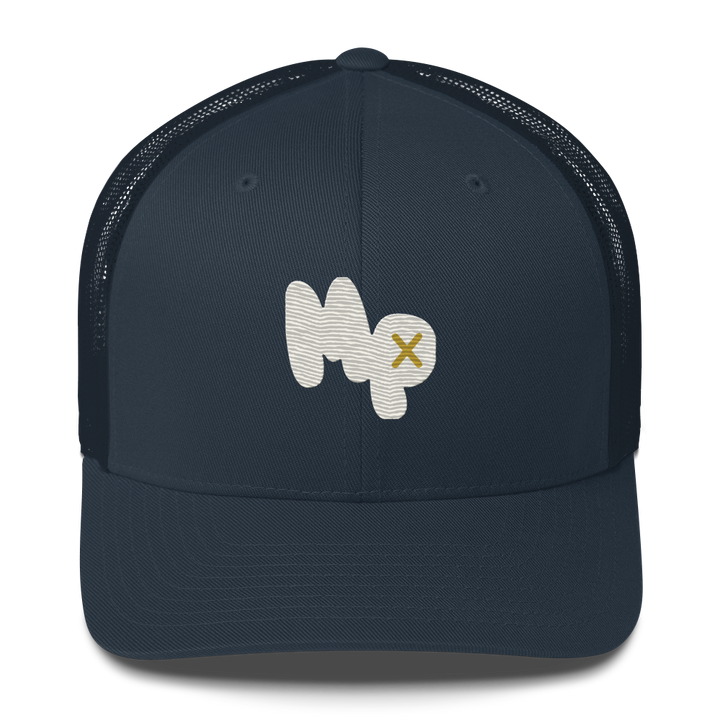 MP Monogram Trucker Cap, front