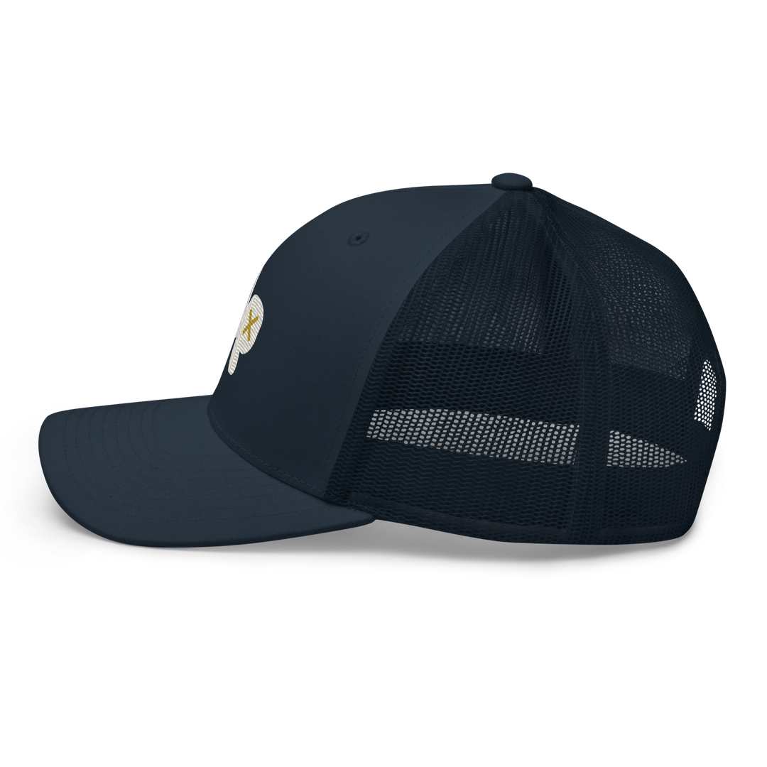 MP Monogram Trucker Cap, left