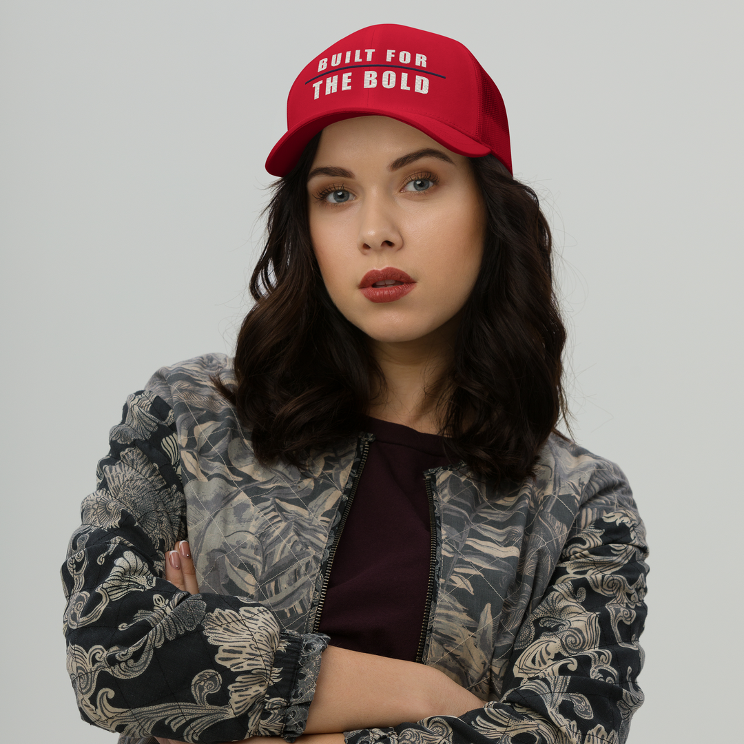Built for the Bold Trucker Cap, front view 2