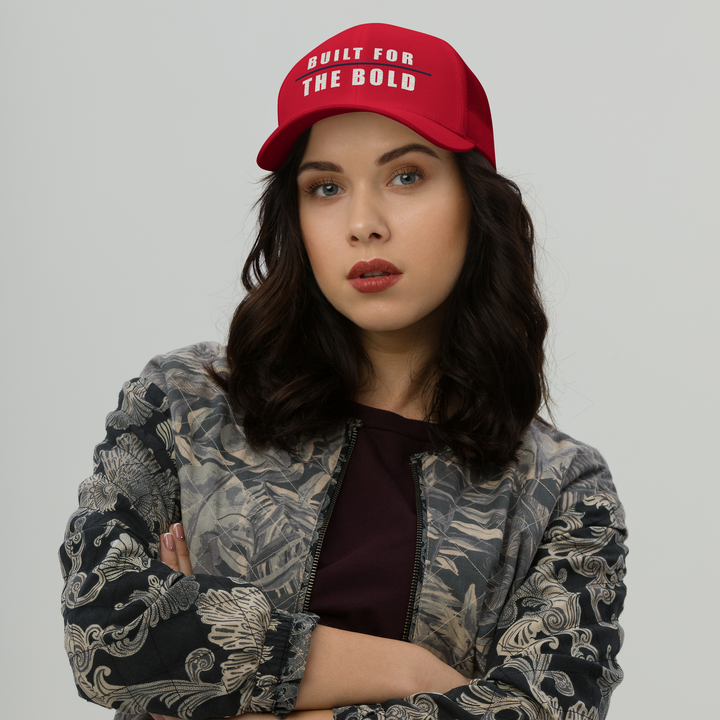 Built for the Bold Trucker Cap, front view 2