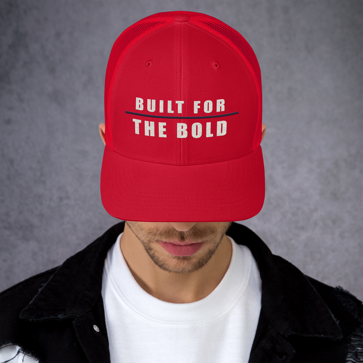 Built for the Bold Trucker Cap, front view 4
