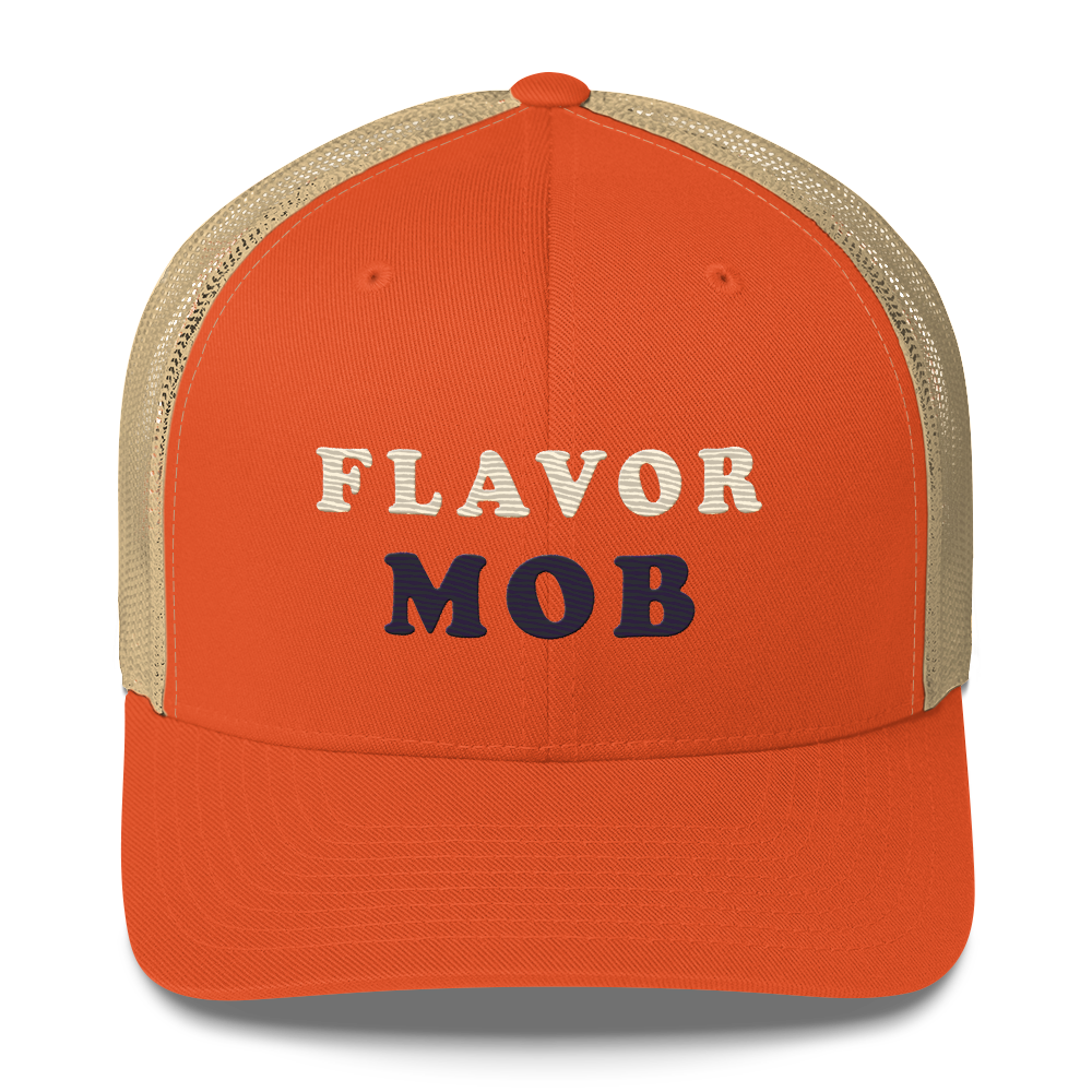Flavor Mob Trucker Cap, front