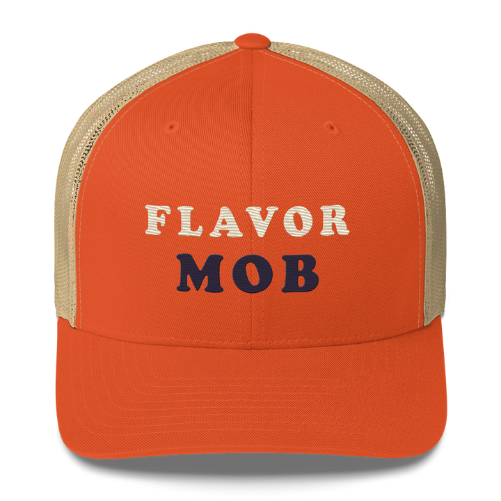 Flavor Mob Trucker Cap, front