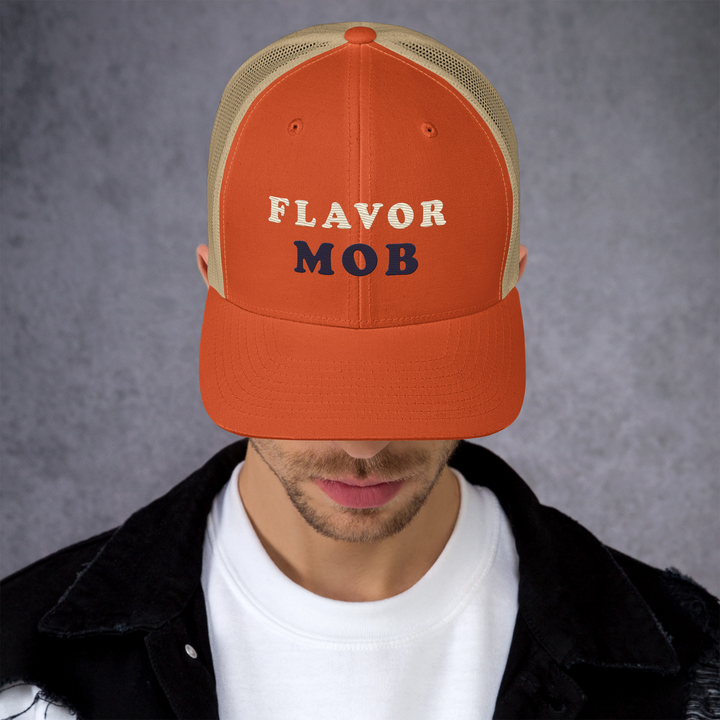 Flavor Mob Trucker Cap, front view 4