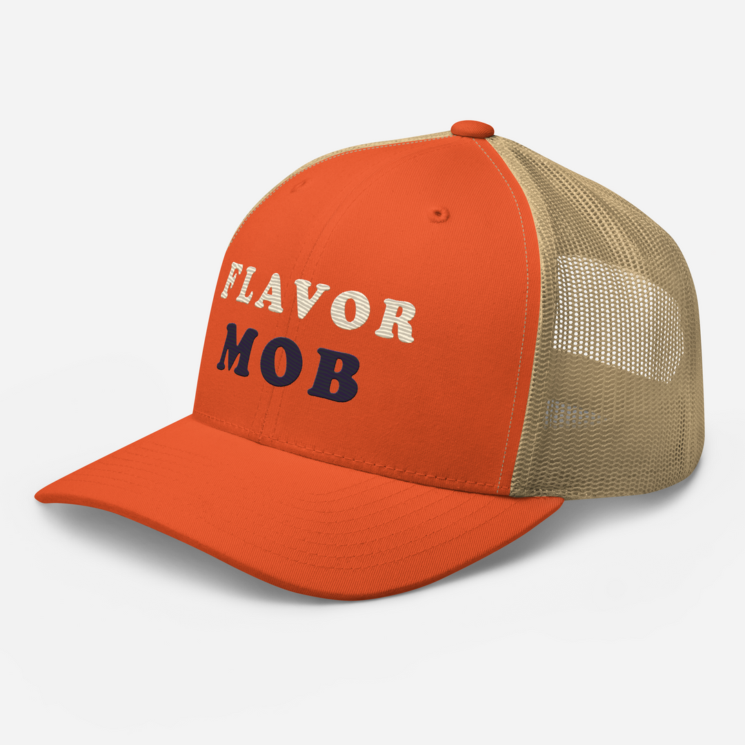 Flavor Mob Trucker Cap, left front
