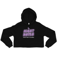 Night Moves Women's Cropped Hoodie