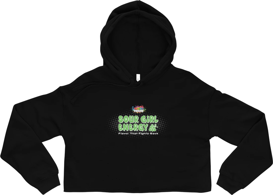 Sour Girl Energy Cropped Hoodie